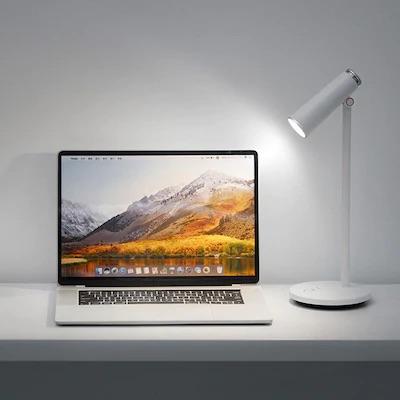 Baseus Dgiwk - A02 I - Work Series Rechargable Office Reading Desk Lamp ( Spotlight Edition ) - White